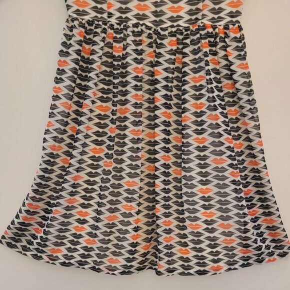 Fervour / Mini / Kisses Pattern / A-Line / Princess / Size M - Picture 7 of 8